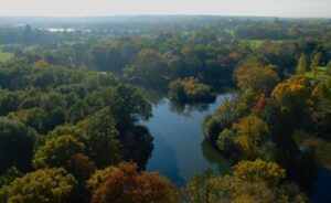 Home Farm Glamping - Aerial View